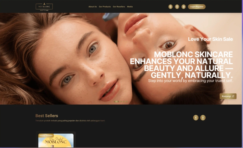 MO'BLONC Beauty ( E-Commerce B2C )